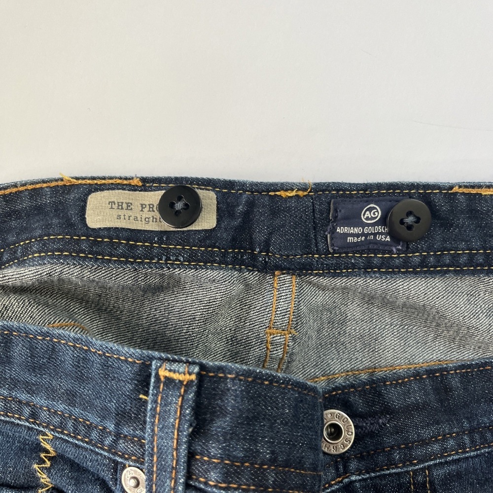 AG Adriano Goldschmied Jeans Mens 40 X 32 The Protege Straight Leg Medium Wash - Picture 4 of 16